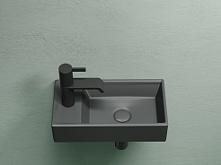 Ceramicanova Раковина Element 40/21 CN6051RMDH тёмный антрацит матовый – фотография-4