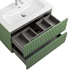 Cezares Тумба под раковину Duet-N 80 подвесная фисташковый софт – картинка-7