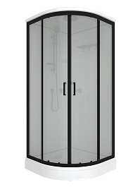 Triton Душевая кабина Прайм-Блэк-Вельвет М3 90/90А Щ0000076117 – фотография-1