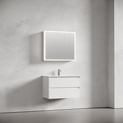 Sancos Зеркало-шкаф Evoke 80 с LED подсветкой SC8080 – фотография-4