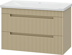 Brevita Тумба под раковину Ariana 80 капучино – фотография-2