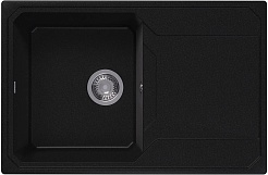 Dr. Gans Мойка кухонная Кардинал 760 черная – фотография-1