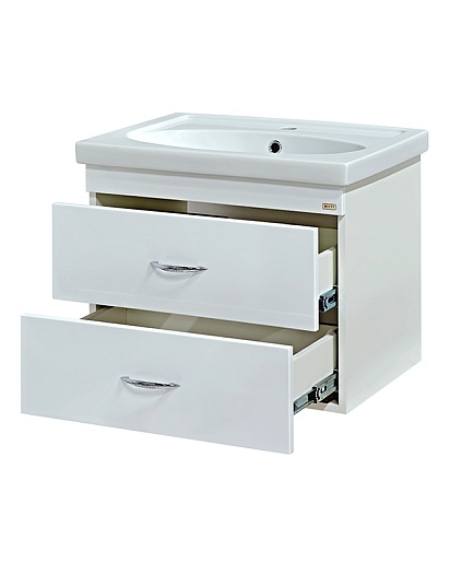 Misty Тумба с раковиной Калипсо 60 подвесная – фотография-6