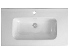 Aquatek Тумба с раковиной Вега 60 подвесная капучино светлый – фотография-6