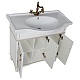Aquanet Мебель для ванной Валенса 90 белый краколет/золото (182822) – картинка-15