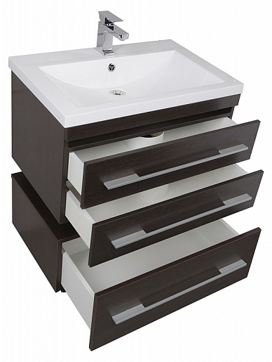 Aquanet Тумба подкатная "Нота 75" венге – картинка-7