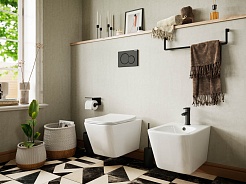 Ceramicanova Подвесной унитаз Metric Rimless CN3007 белый – фотография-6