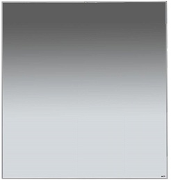 Misty Зеркало Марс 75 в алюминиевом профиле – фотография-1