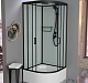 Frank Душевая кабина F400/2 black с крышей – картинка-15