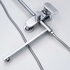 Aquatek Душевая стойка Ника AQ2840CR хром – фотография-6