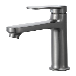 Frap Смеситель для раковины H85 F1085-9 оружейная сталь – фотография-1