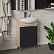 Misty Тумба с раковиной Поло 50 дуб галифакс белый/антрацит – картинка-11