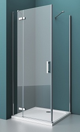 BelBagno Душевой уголок Kraft 80/80 KRAFT-A-12-80-C-Cr-L стекло прозрачное – фотография-1