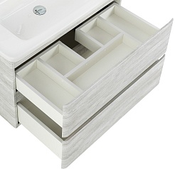 BelBagno Тумба под раковину Albano-Cer 80 подвесная Rovere Vintage Bianco – фотография-6