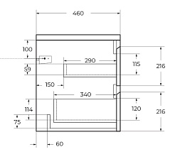 BelBagno Тумба с раковиной Kraft 120 подвесная Pino Pasadena – фотография-11