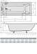 Alpen Акриловая ванна Noemi 170x70 – картинка-6