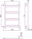 Стилье Полотенцесушитель Версия-Б1 600х400 – фотография-4