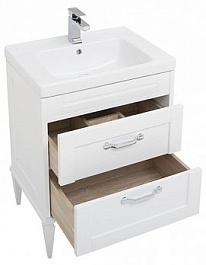 Aquanet Тумба с раковиной Денвер 65 белый – фотография-9