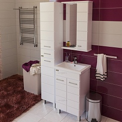СанТа Мебель для ванной Омега 50 R напольная – фотография-2
