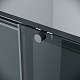 Grossman  Душевой уголок Style 120x90x195 профиль черный матовый стекло тонированное – фотография-19