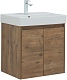 Aquanet Мебель для ванной Nova Lite 60 2 дверцы подвесная дуб рустикальный – картинка-22