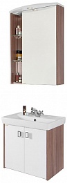 Водолей Мебель для ванной Мона 60 R ясень – фотография-1