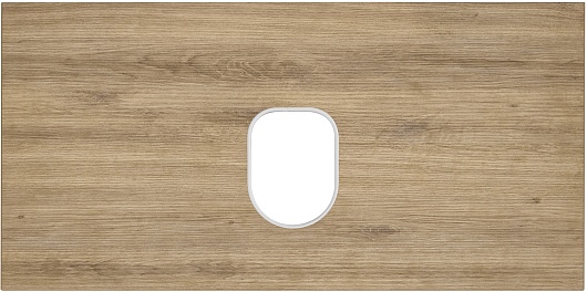 Акватон Тумба с раковиной Либерти 90 Mila 40 белая/дуб эльвезия – картинка-9