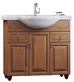 Opadiris Тумба с раковиной Гредос 75 орех – фотография-1