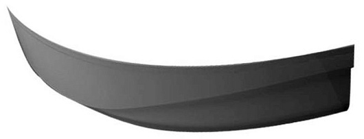 Aquanet Экран для ванны Maldiva R черный – фото, картинка, фотография-1