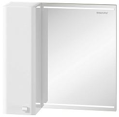  Зеркальный шкаф Nota 65 белый – фотография-1