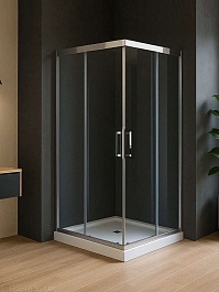 Royal Bath Душевой уголок 100/100 HPD RB100 HPD-T-C – фотография-1