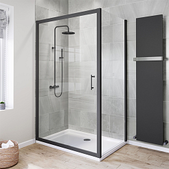 Paini Система душевая Cox 78PZ689TH 250 мм, с термостатом, черный брашированный PVD (PZ) – фотография-4