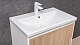 Velvex Мебель для ванной подвесная Klaufs 70 белая/дерево – фотография-17