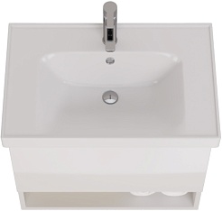 Dreja Мебель для ванной Perfecto 70 подвесная белая – фотография-5