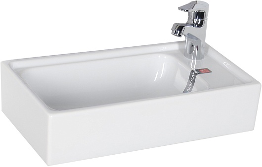 Aquanet Тумба с раковиной Nova Lite 50 подвесная дуб рустикальный – картинка-9