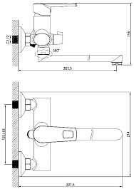 Iddis Смеситель Runo RUNSBL2i10 – фотография-8