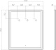 Vigo Мебель для ванной Geometry 2-600 белая/бетон – фотография-24
