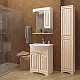 Mixline Мебель для ванной Крит 65 патина золото – фотография-10