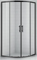 Cezares Душевой уголок ECO-O-R-2-100-C-NERO