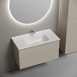 Sancos Тумба под раковину Snob R 90 beige soft SNR90CE – фотография-4