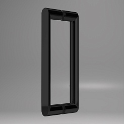 Vincea Душевой уголок Dice 110x100 VSR-4D1011CL профиль черный стекло прозрачное – фотография-3