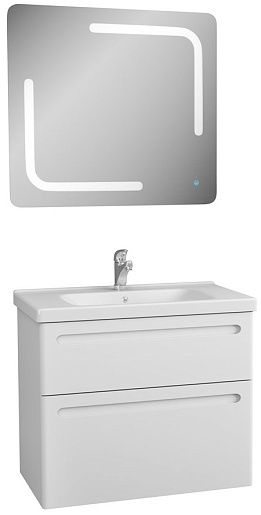 Owl 1975 Мебель для ванной Otalia 80, 2 ящика – фото-1