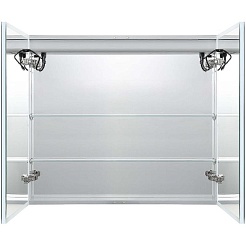 Aquatek Зеркало-шкаф 80 AQ7803B-MLC с подсветкой петли BLUM – фотография-3