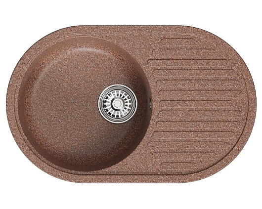 Mixline Мойка кухонная ML-GM16 терракотовая – фото-1