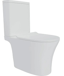 Teymi Унитаз-компакт напольный Ritta Pro T40810 глянцевый белый – фотография-1