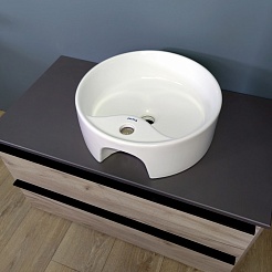 Teymi Раковина накладная Lina Pro D40 T50107 белая – фотография-13