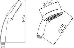 BelBagno Душевая лейка BB-D1C1 – фотография-2