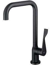 Aquatek Смеситель для кухни AQ1083MB матовый черный – фотография-1