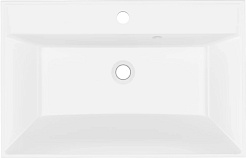 Mixline Тумба с раковиной Орион 70 2 ящика белая/графит – фотография-5