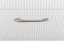 BelBagno Тумба под раковину Due 60 подвесная Белый металлик – фотография-8